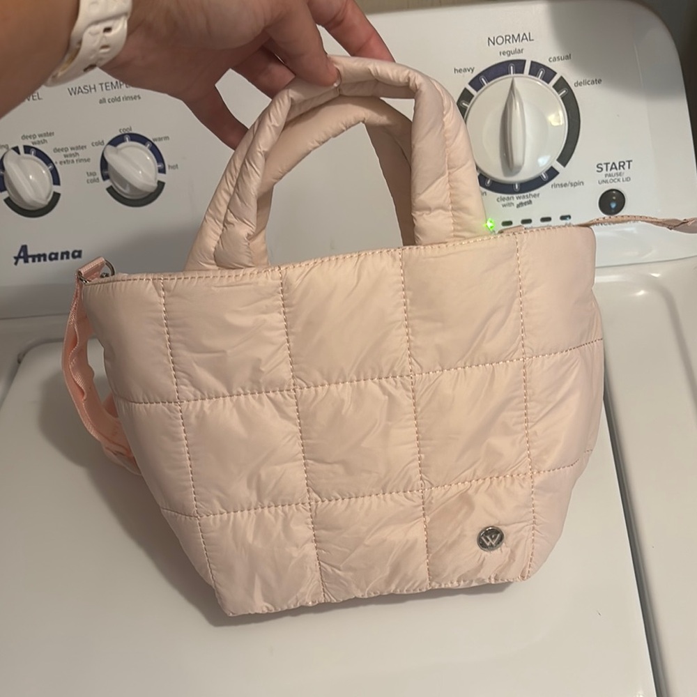 Pink Quilted Women's Bag